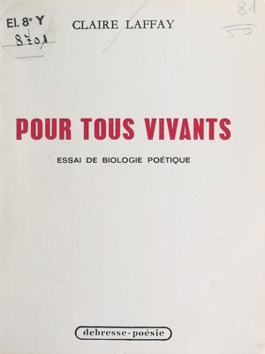 cover image of Pour tous vivants
